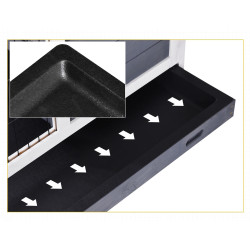 Casuta pentru iepuri si rozatoare PawHut D51-126WT (Grey/White) Thumb