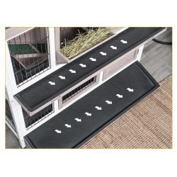 Домик для кроликов и грызунов PawHut D51-312 (Grey-brown) Thumb