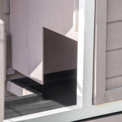 Домик для кроликов и грызунов PawHut D51-312 (Grey-brown) Thumb