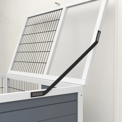 Домик для кроликов и грызунов PawHut D51-415V00GY (Grey) Thumb