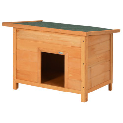 Casuta pentru caini PawHut D02-014 (Natural/Green) Thumb