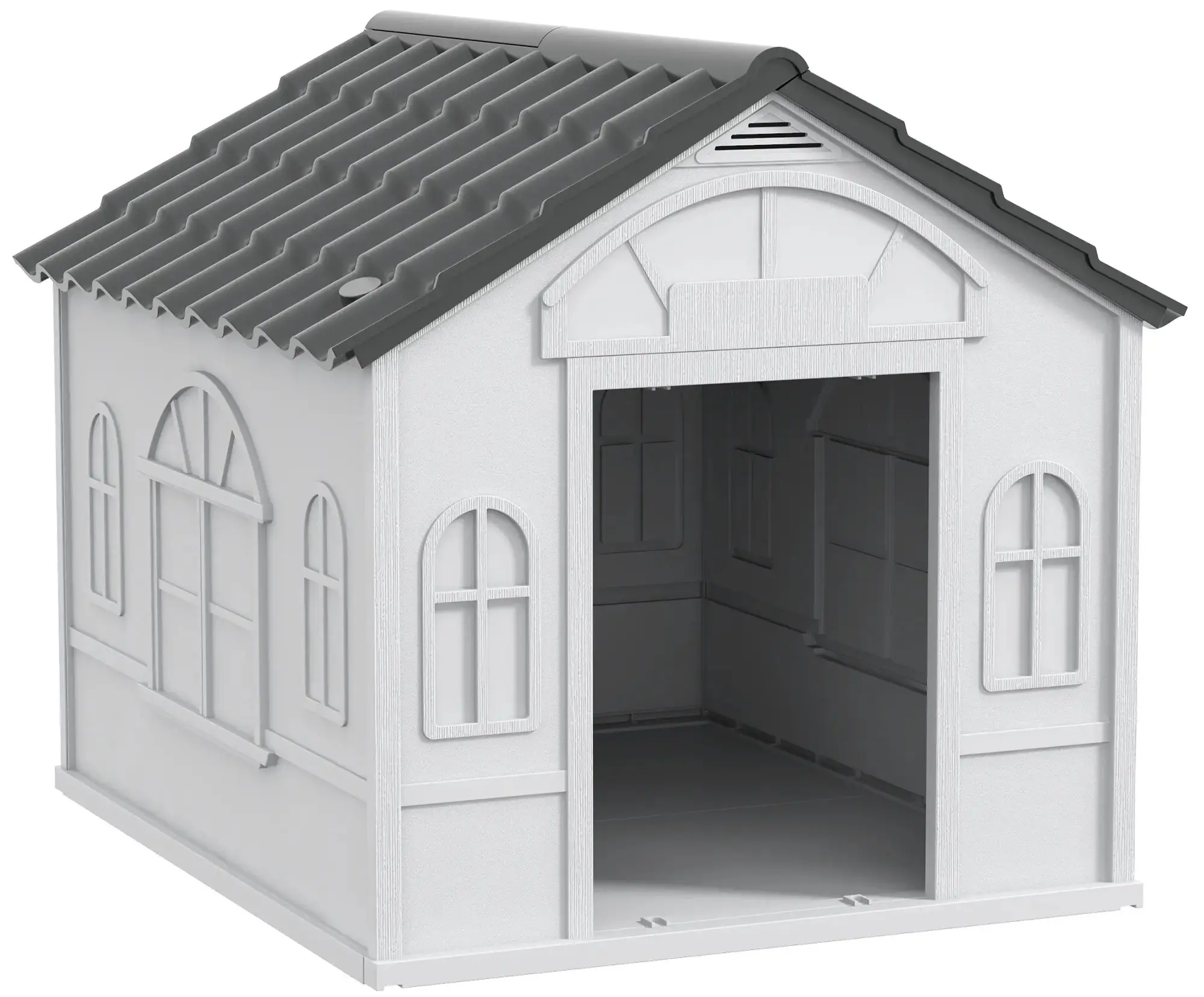 Домик для собак PawHut D02-125V00GY (Grey) - 2