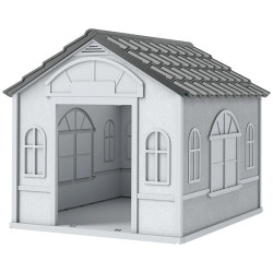 Домик для собак PawHut D02-125V00GY (Grey)