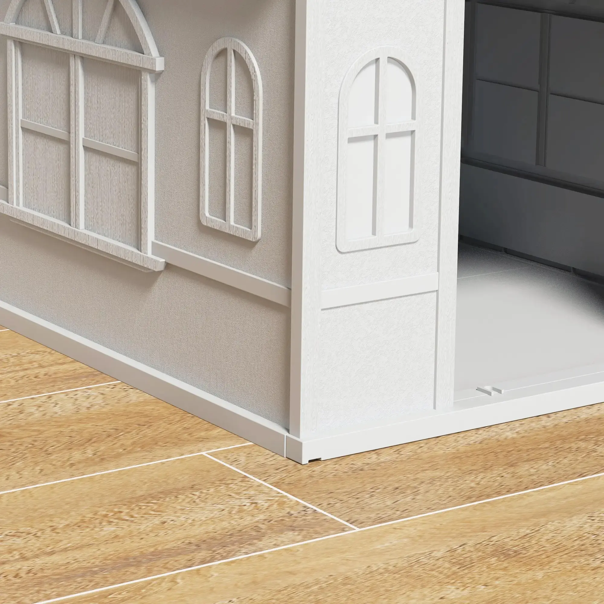 Домик для собак PawHut D02-125V00GY (Grey) - 5