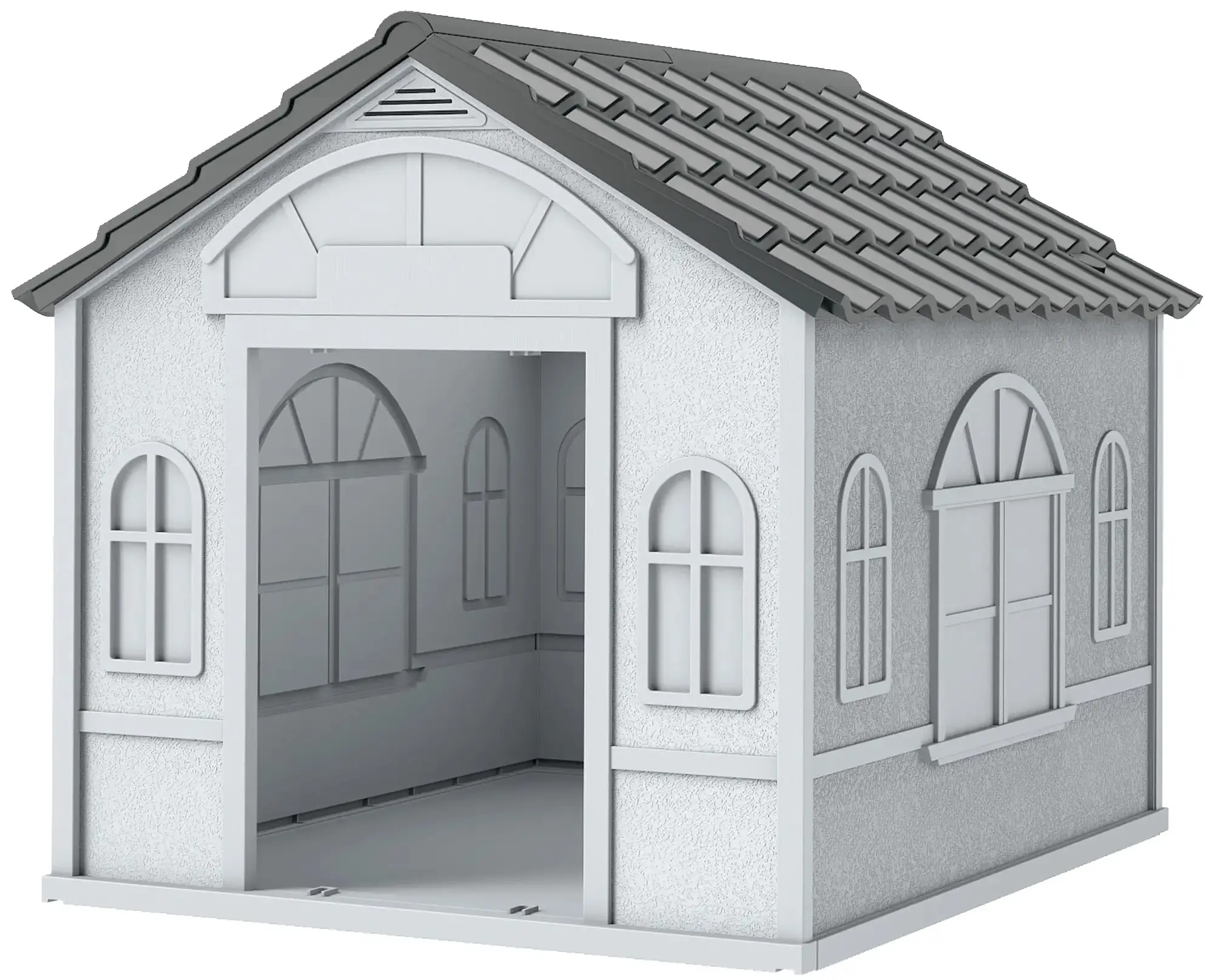 Домик для собак PawHut D02-125V00GY (Grey)