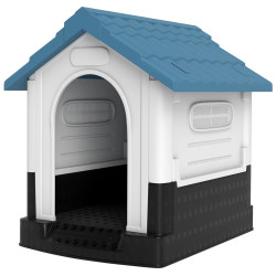 Casuta pentru caini PawHut D02-164V00BU (Blue) Thumb