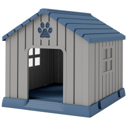Домик для собак PawHut D02-247V00GY (Grey/Blue) Thumb