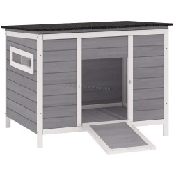 Домик для уток PawHut D51-531V90GY (Grey)