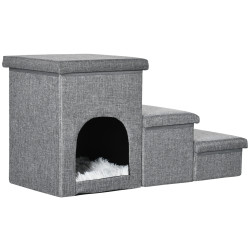 Домик-лестница для животных PawHut D06-172V00LG (Light Grey)