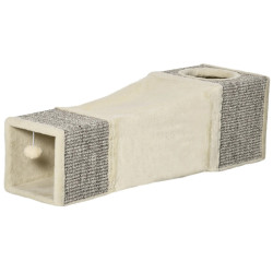 Домик-туннель для кошек PawHut D34-004V00CW (Cream/Brown) Thumb