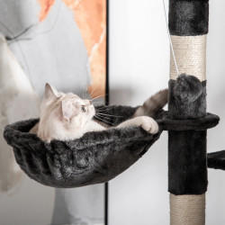 Игровой комплекс для кошек PawHut D30-093WT (Dark Grey/White) Thumb