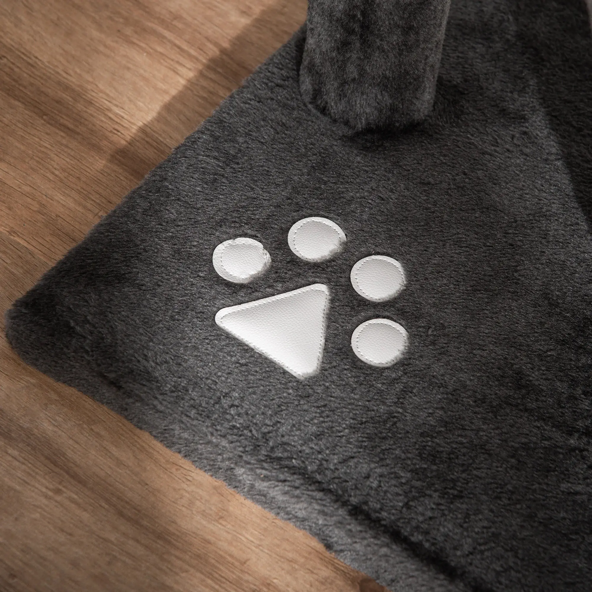 Игровой комплекс для кошек PawHut D30-093WT (Dark Grey/White) - 8