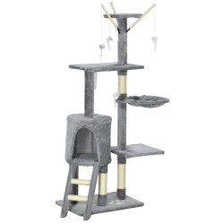 Игровой комплекс для кошек PawHut D30-166V00GY (Grey) Thumb