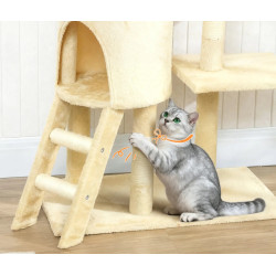 Игровой комплекс для кошек PawHut D30-166V01BG (Beige) Thumb