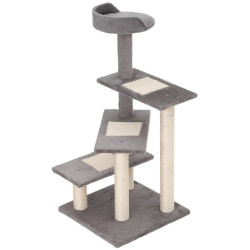 Ansamblu de joaca pentru pisici PawHut D30-183 (Grey/Beige) Thumb