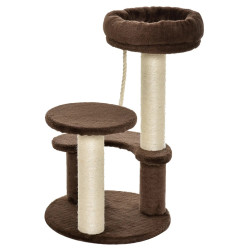 Игровой комплекс для кошек PawHut D30-202BN (Brown) Thumb