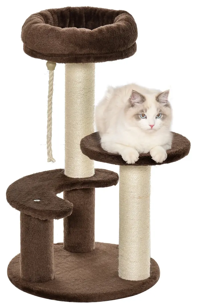 Игровой комплекс для кошек PawHut D30-202BN (Brown)