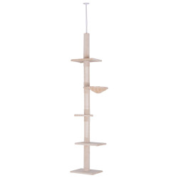 Игровой комплекс для кошек PawHut D30-209CW (Beige) Thumb