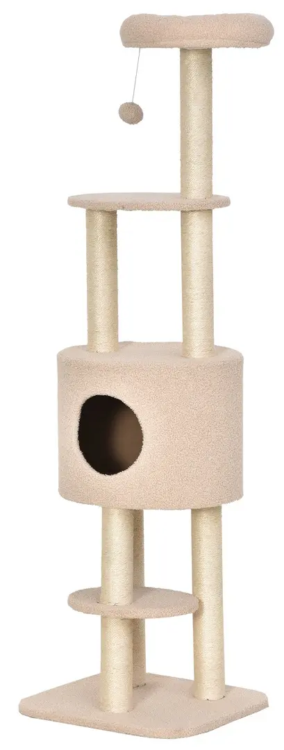 Игровой комплекс для кошек PawHut D30-271BG (Beige)