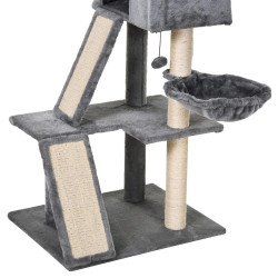 Ansamblu de joaca pentru pisici PawHut D30-278 (Grey) Thumb