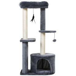 Игровой комплекс для кошек PawHut D30-279 (Dark Grey) Thumb