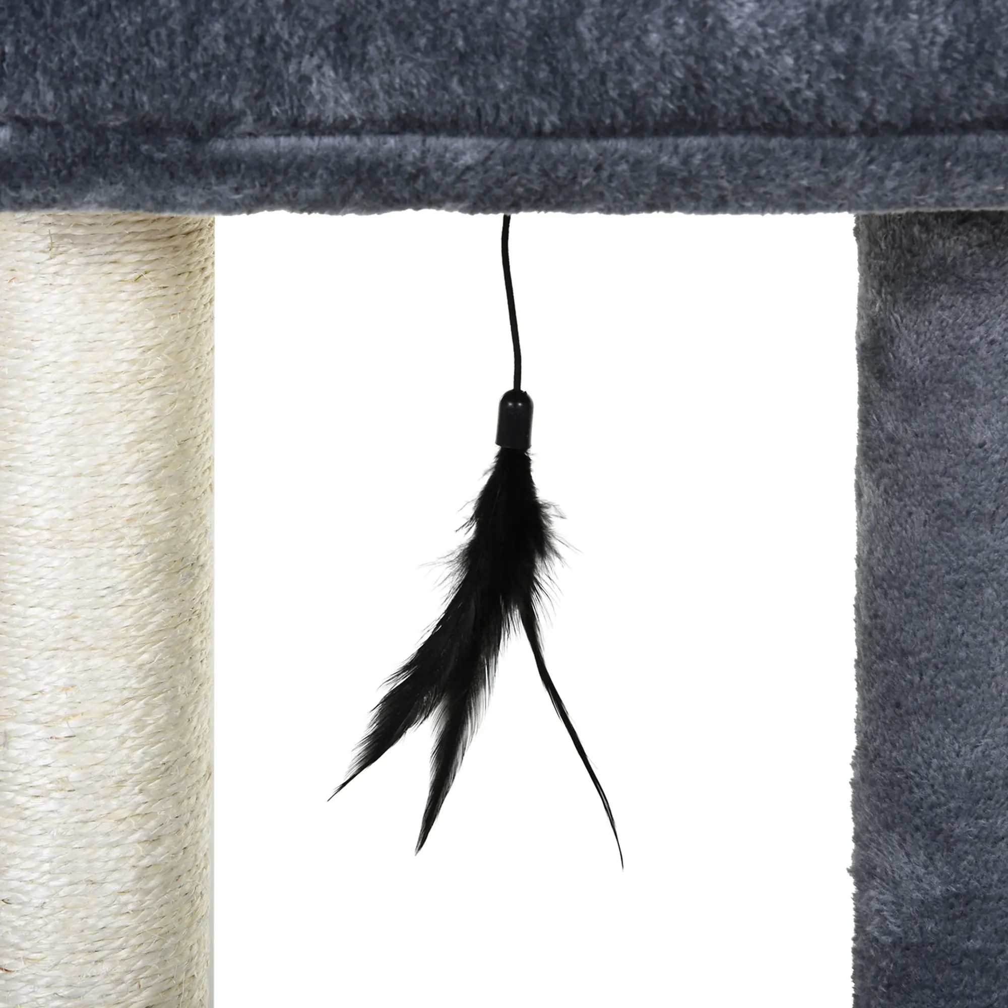 Игровой комплекс для кошек PawHut D30-279 (Dark Grey) - 5