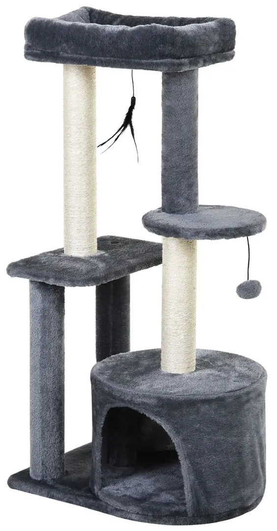Игровой комплекс для кошек PawHut D30-279 (Dark Grey)