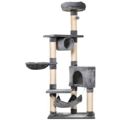 Игровой комплекс для кошек PawHut D30-280 (Grey) Thumb