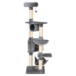 Игровой комплекс для кошек PawHut D30-280 (Grey) Thumb