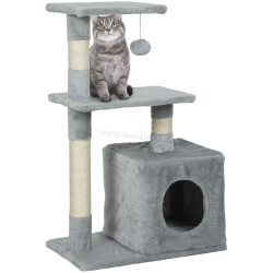 Ansamblu de joaca pentru pisici PawHut D30-285CG (Grey)