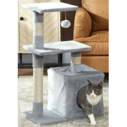 Ansamblu de joaca pentru pisici PawHut D30-285CG (Grey) Thumb