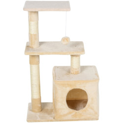 Ansamblu de joaca pentru pisici PawHut D30-285CW (Beige) Thumb