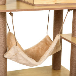 Игровой комплекс для кошек PawHut D30-287 (Natural/Beige) Thumb
