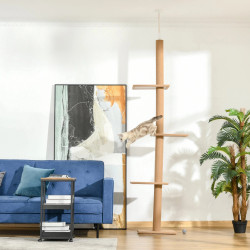 Игровой комплекс для кошек PawHut D30-296V02BN (Brown) Thumb