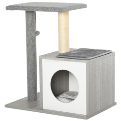 Игровой комплекс для кошек PawHut D30-298 (Grey)