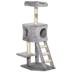 Ansamblu de joaca pentru pisici PawHut D30-349 (Light Grey)