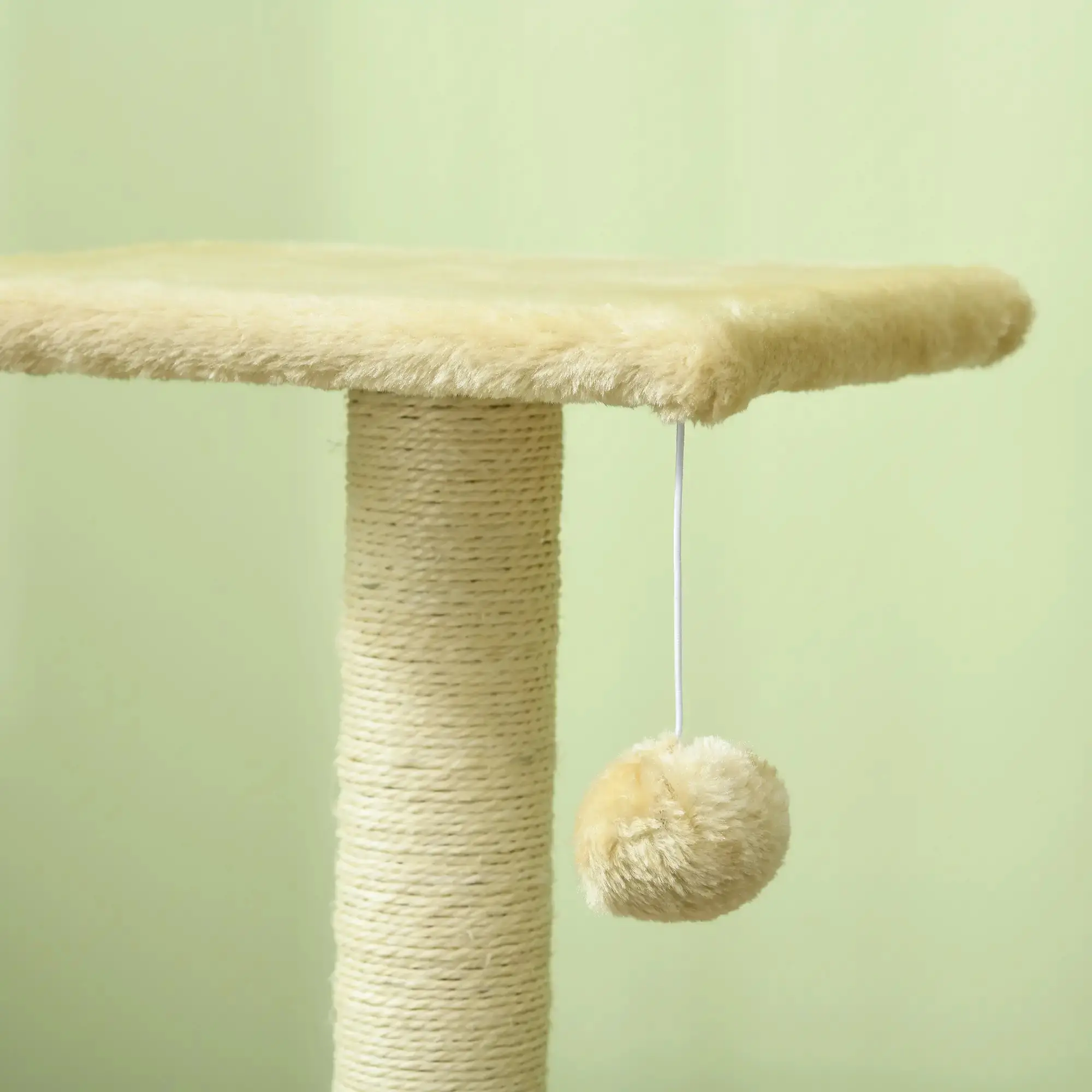 Игровой комплекс для кошек PawHut D30-351V00CW (Cream White) - 4