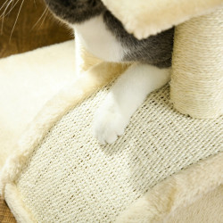 Игровой комплекс для кошек PawHut D30-351V00CW (Cream White) Thumb
