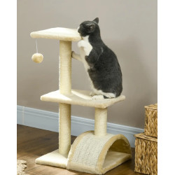 Игровой комплекс для кошек PawHut D30-351V00CW (Cream White) Thumb