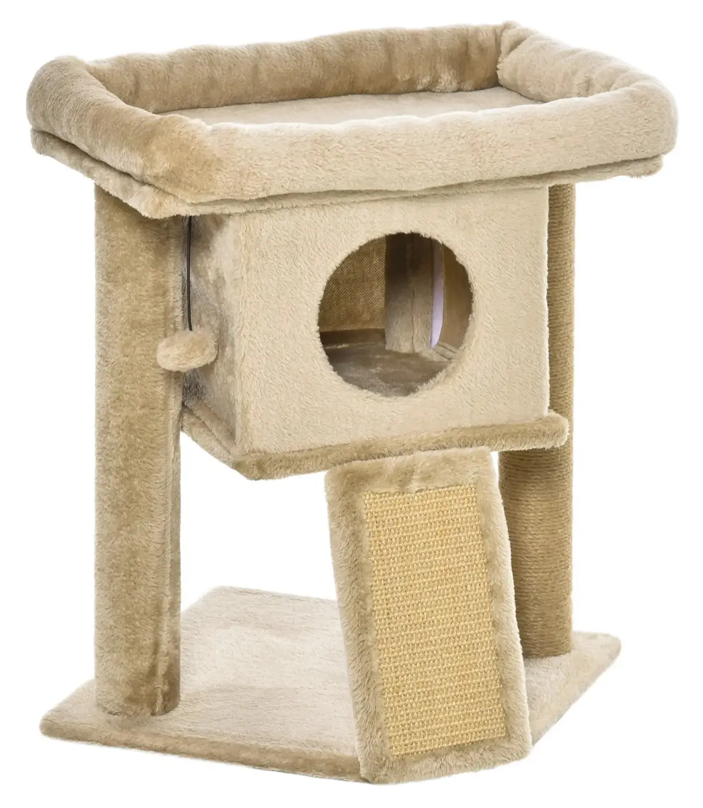 Ansamblu de joaca pentru pisici PawHut D30-368CF (Coffee) - 2