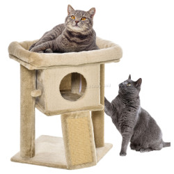 Ansamblu de joaca pentru pisici PawHut D30-368CF (Coffee)