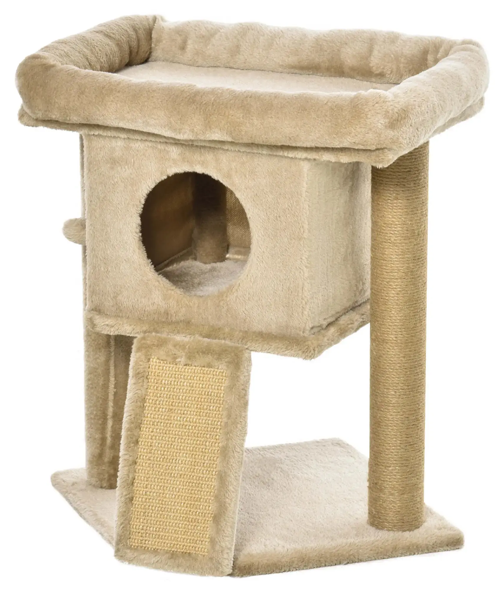 Ansamblu de joaca pentru pisici PawHut D30-368CF (Coffee) - 4