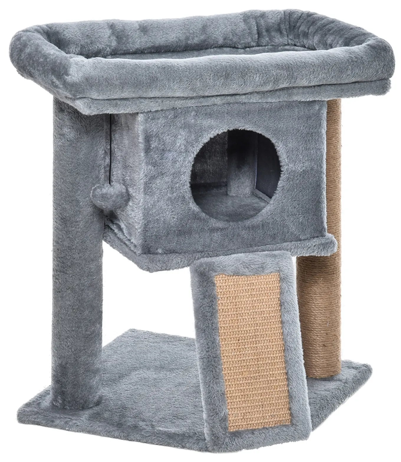 Игровой комплекс для кошек PawHut D30-368GY (Grey) - 3