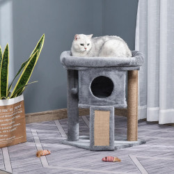 Игровой комплекс для кошек PawHut D30-368GY (Grey) Thumb