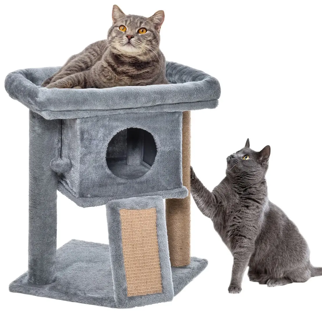 Игровой комплекс для кошек PawHut D30-368GY (Grey)