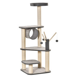 Игровой комплекс для кошек PawHut D30-425 (Grey/Beige)