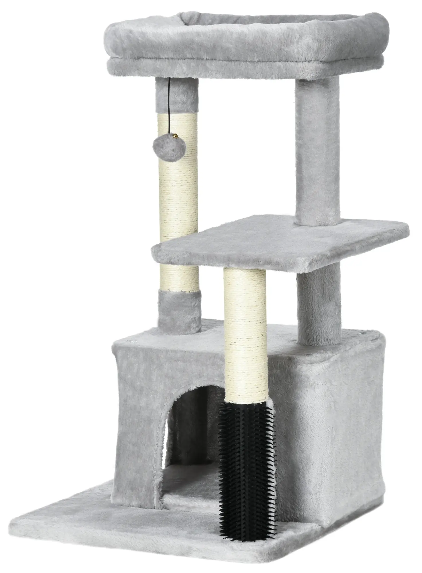 Ansamblu de joaca pentru pisici PawHut D30-467 (Grey) - 3