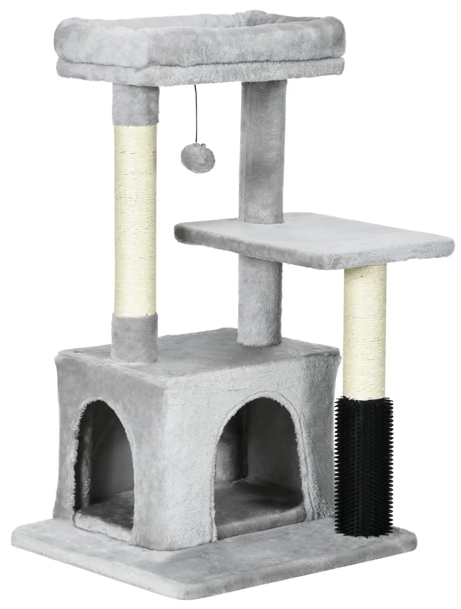Ansamblu de joaca pentru pisici PawHut D30-467 (Grey) - 2