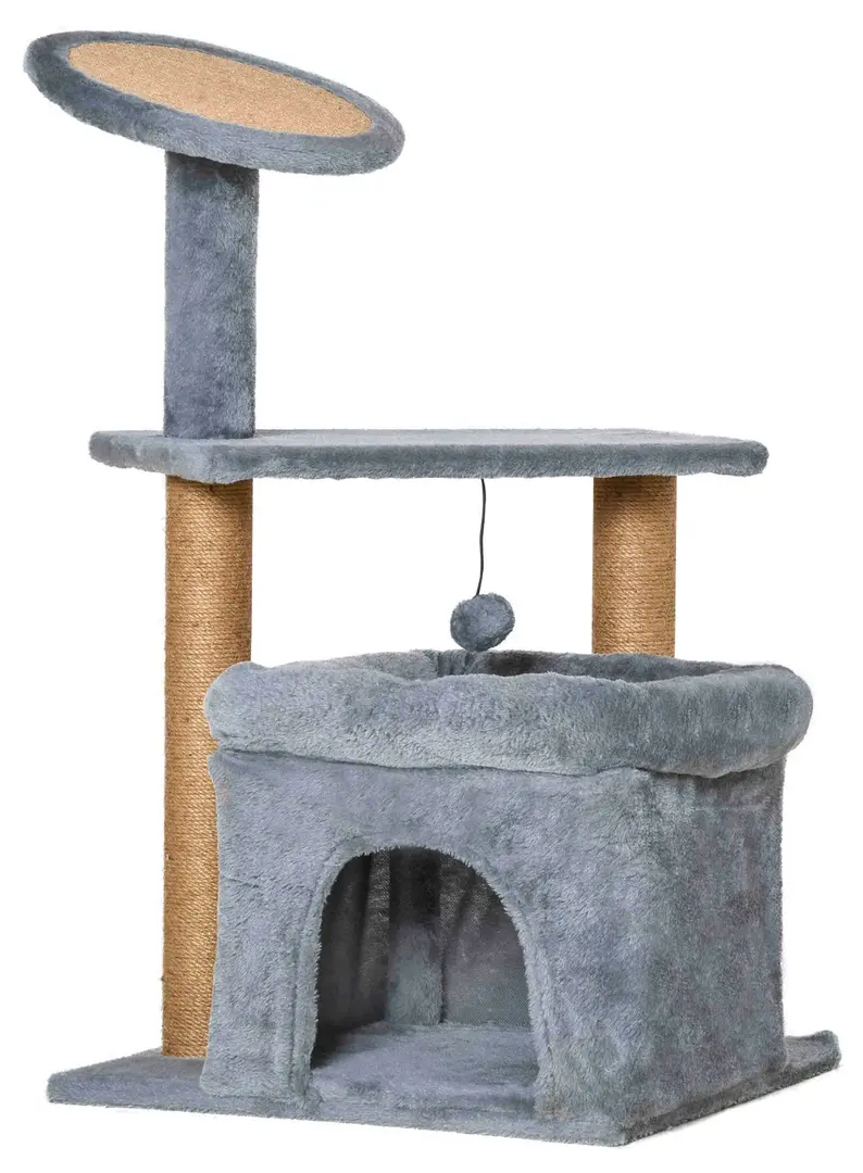 Ansamblu de joaca pentru pisici PawHut D30-476 (Grey)