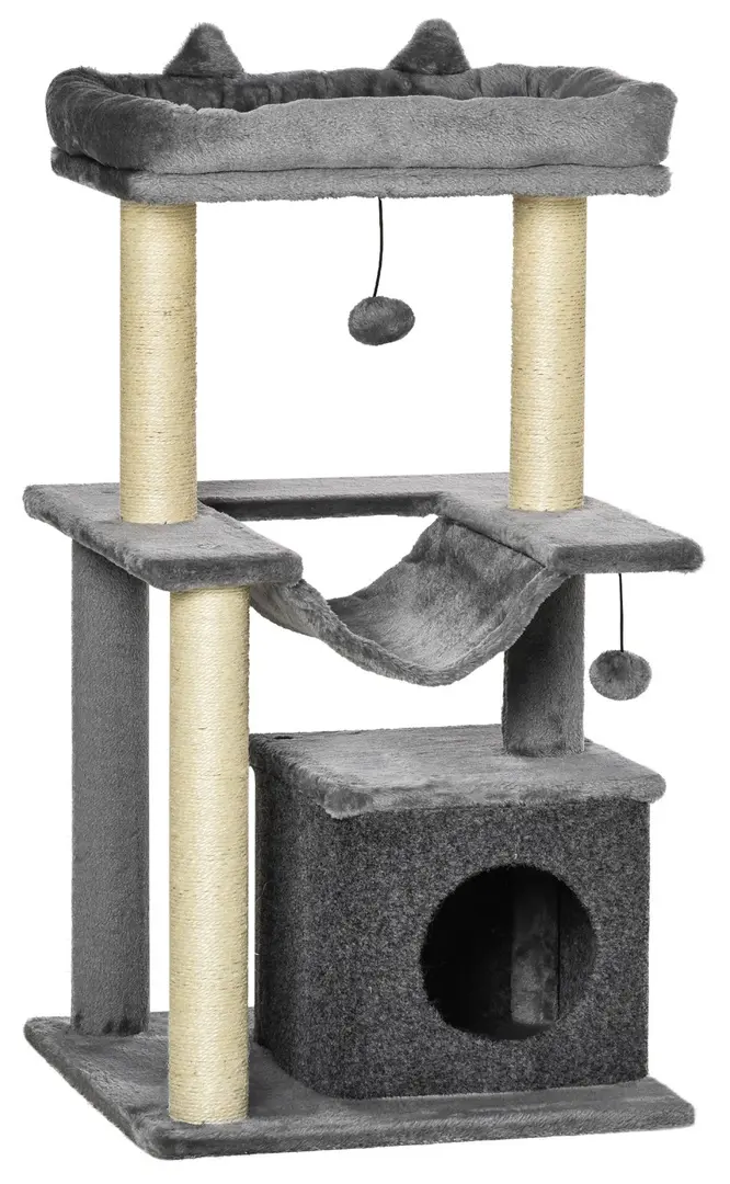 Игровой комплекс для кошек PawHut D30-491 (Grey)